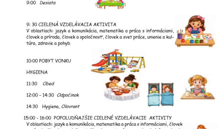 1. fotografia fotogalérie Denný poriadok